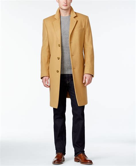 michael michael kors michael kors men's madison cashmere blend overcoat|Michael Kors Men's Big & Tall Madison Wool.